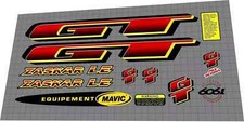 1997 GT ZASKAR LE decal set