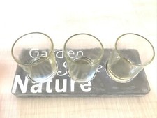 3 x Teelichtglas * Windlicht * Glas * Kerzen * Teelichthalter *