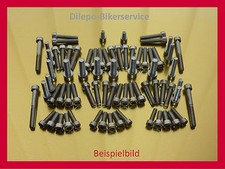 V2A Motorschrauben Edelstahl Schrauben Schraubensatz für Ducati 748 916 996 998 