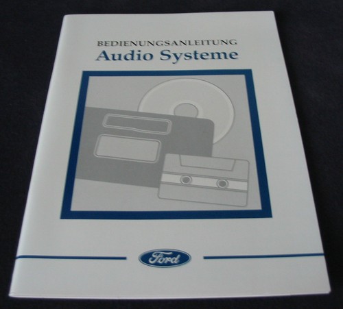 Betriebsanleitung ford audio - betriebsanleitung,