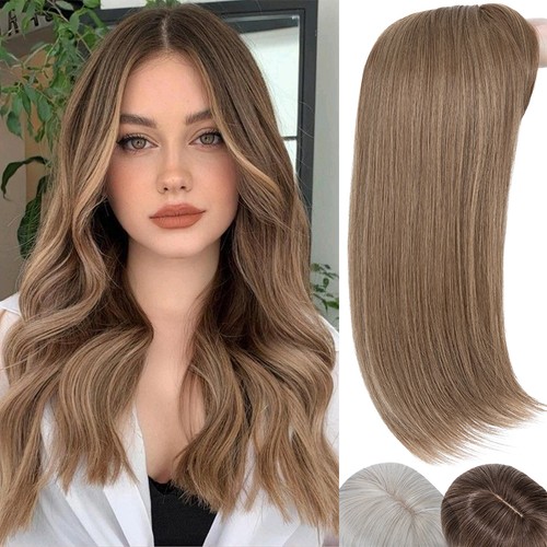Frauen toupee glatt topper - toupee,