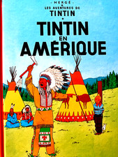 Tim und Struppi: TINTIN en AMERIQUE Französische Originalausgabe Hardcover