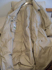 Mantel, Hugo Boss, Herren, Daune, Gr 98, beige