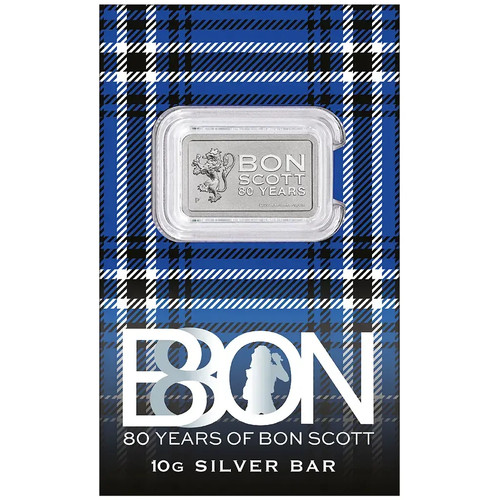 Perth mint silberbarren bon - perth,