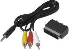 TechniSat A/V-Kabel | Klinke auf Cinch mit SCART-Adapter für TechniSat Receiver