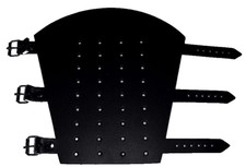 1 gelochte Leder Armstulpe