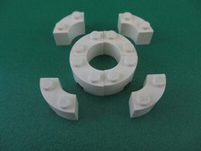 Lego 8x 3063 Viertelkreis Bogenstein Brunnenstein 2x2x1 weiß 85080 (110422T)