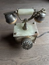 Rotierende Telefon Retro Marmor Onyx Onix Vintage