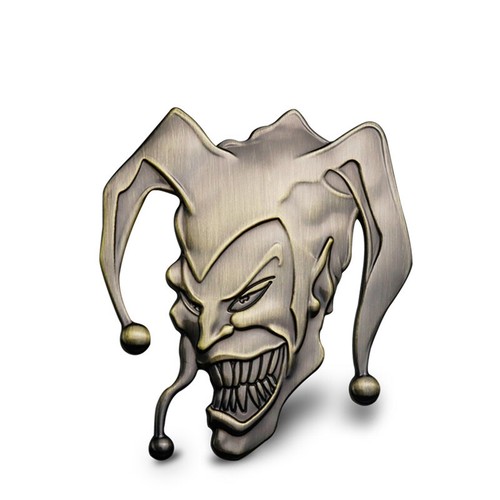 Auto emblem böser clown - auto,