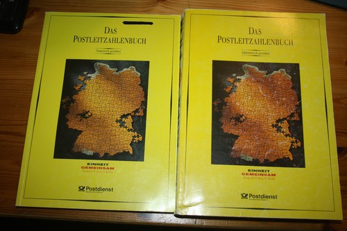 Postleitzahlenbuch von - x,