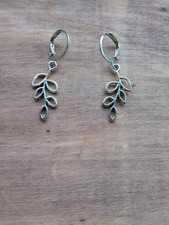 Ohrringe silber Zweige