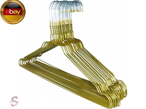 Kleiderbügel 100 stück gold - stück,