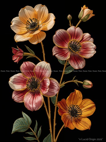 Foto blumen bunt grafiken - foto,
