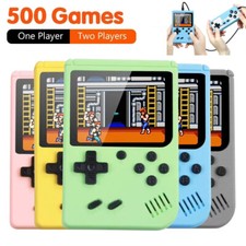 500 in 1 Retro Handheld Videospielkonsole Gameboy Einbaute klassische Spiele Neu