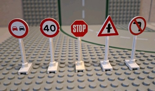 Lego verkehrsschilder stück - verkehrsschilder,