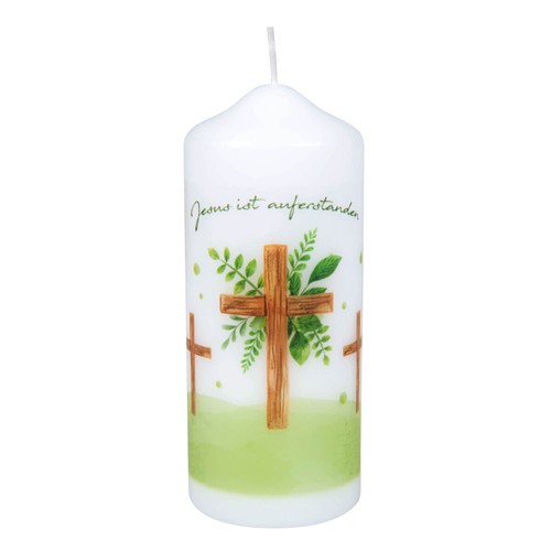 Kerze osterkreuz jesus ist - osterkreuz,