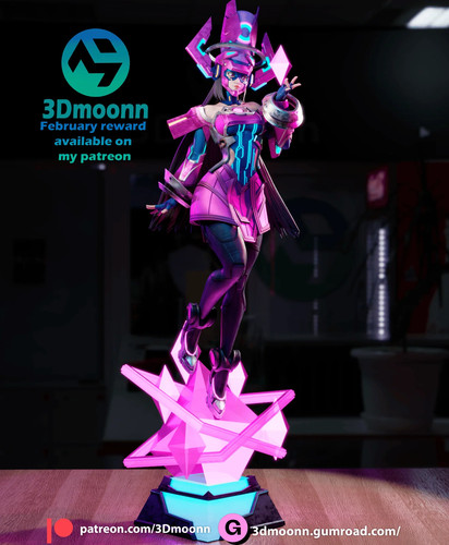 Gedruckte 16k fan - 3d, made