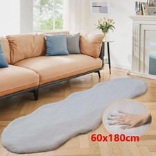 XXL Lammfell Teppich 180x60cm