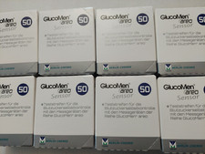 400 x Glucomen Areo Blutzuckerteststreifen (8x50) MHD 27.10.2026