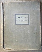 Die Nachtwachen des Bonaventura +17 sign. Originalradierungen Bruno Goldschmidt.