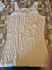 Schiesser Unterhemd Gr. 176 Neu Weiss 