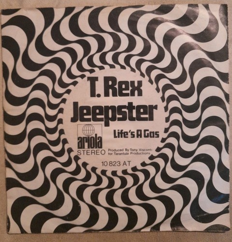 Vinyl single rex jeepster - single, t.rex