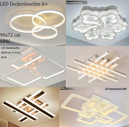 Led deckenleuchte - deckenleuchte, v8