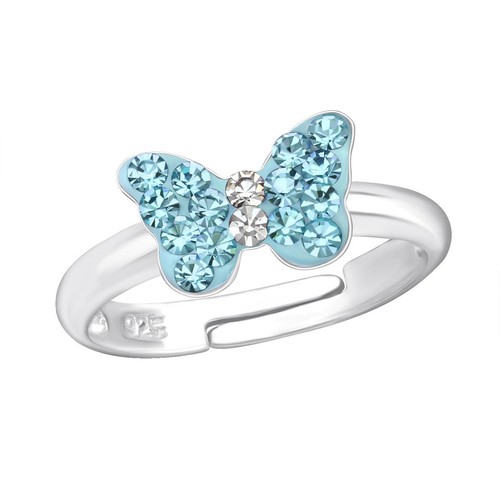 Schmetterling kinder ring 925 - schmetterling,