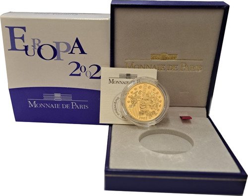 Frankreich gold 2002 euro - gold, 20