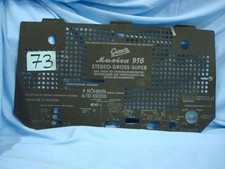 HINTERE RADIOABDECKUNG