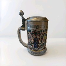Bierkrug "Krug" mit Zinndeckel