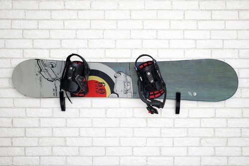 Snowboard wandhalterung set - snowboard,