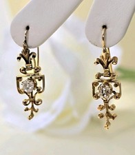 Jugendstil Ohrringe Diamanten