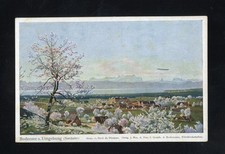 ZEPPELIN FARBIGE EYB-POSTKARTE