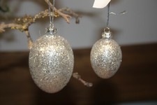 Glasei / Osterei aus Glas, mit