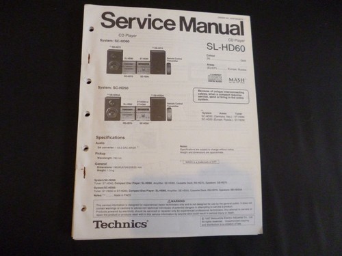 Original service manual - original,