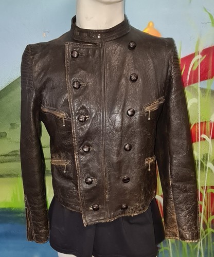 Alte 40er lederjacke - alte,