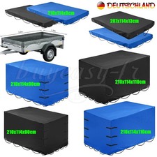 Anhänger-Plane mit Seil Flachplane Stema für 750kg Abdeckplane für Anhänger PKW