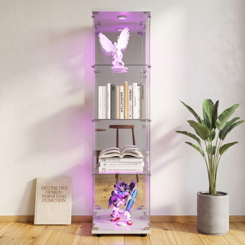 Glas vitrinenschrank mit - mit, led