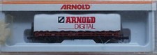 Arnold    4478    (Spur N)  Rungenwagen mit Plane + OVP  - Arnold