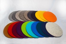 Filzuntersetzer 21 cm, 100%