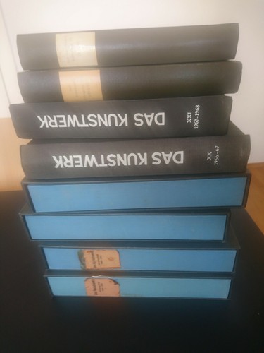 Zeitschrift das kunstwerk - zeitschrift,