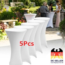 5X Stehtischhusse Stretch