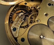 18K Gold Taschenuhr A.Lange Dresden (G&L) Gutkaes Glashütte Fernando Ganter