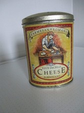 Sehr alte Blechdose Käsestreuer Parmesan