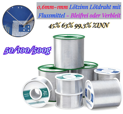 6mm 1mm lötzinn lötdraht - 0,6mm-1mm,