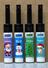 Clipper Original Mini Tube Stabfeuerzeuge "Winter Pixel" 4 Stück