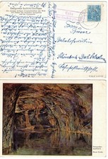 DDR Mi.-Nr. 453 EF Bedarf, Landpoststempel Euba üb. Saalfeld   a