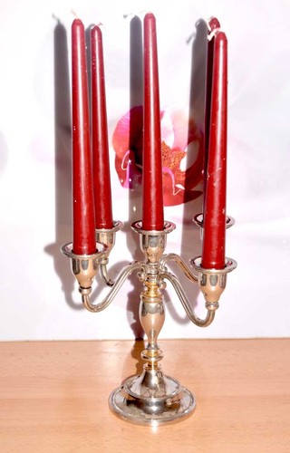 Vintage kandelaber armig - vintage, –