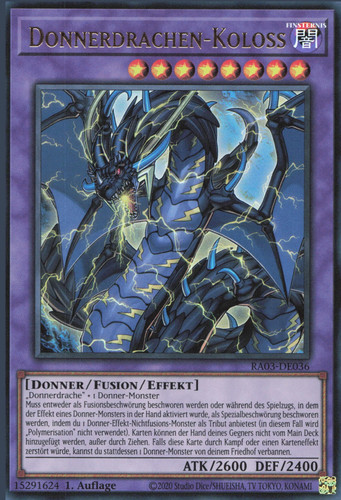 Yugioh donnerdrachen koloss - yugioh, donnerdrachen-koloss
